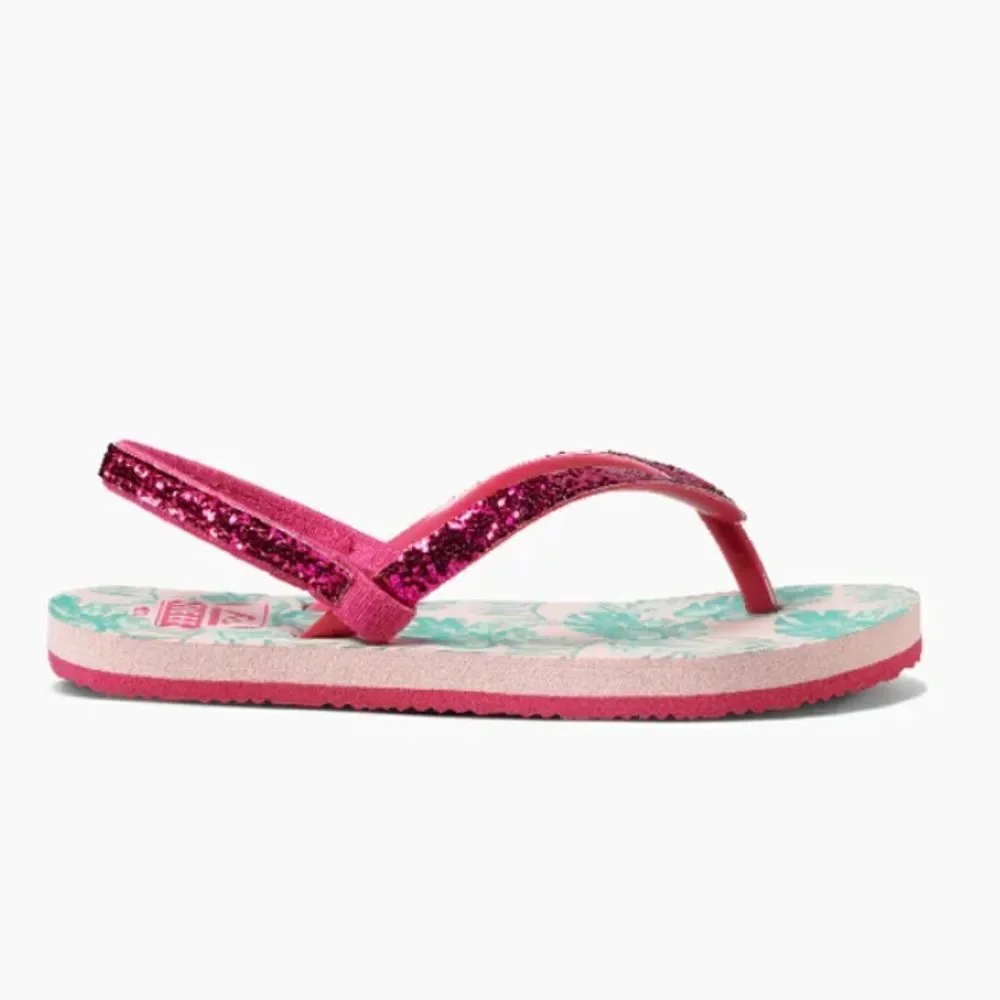 Reefs Toddler Flip Flops sz 9/10 Paradise Print NEW #J-26